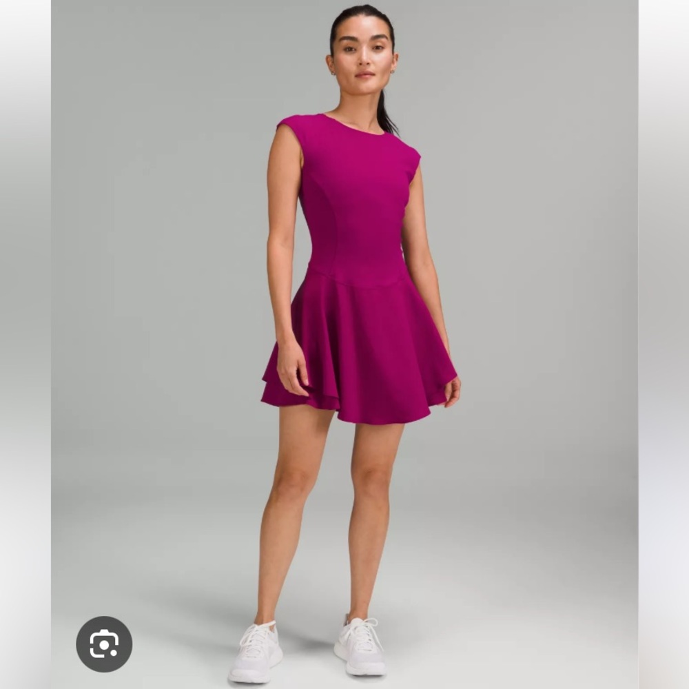 NWT Lululemon Everlux Short-lined Tennis Tank Dress 6” size 6